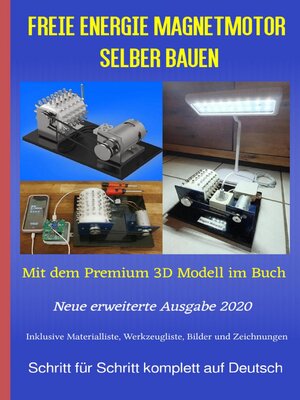 cover image of Freie Energie Magnetmotor selber bauen